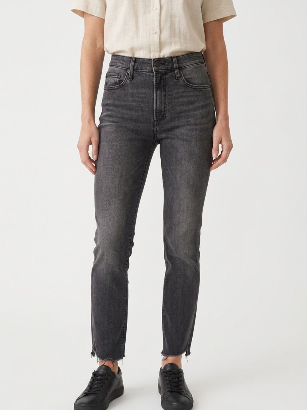MOTHER | Insider Crop Step Fray Jeans Dancing in the Moonlight Women’s Size 26